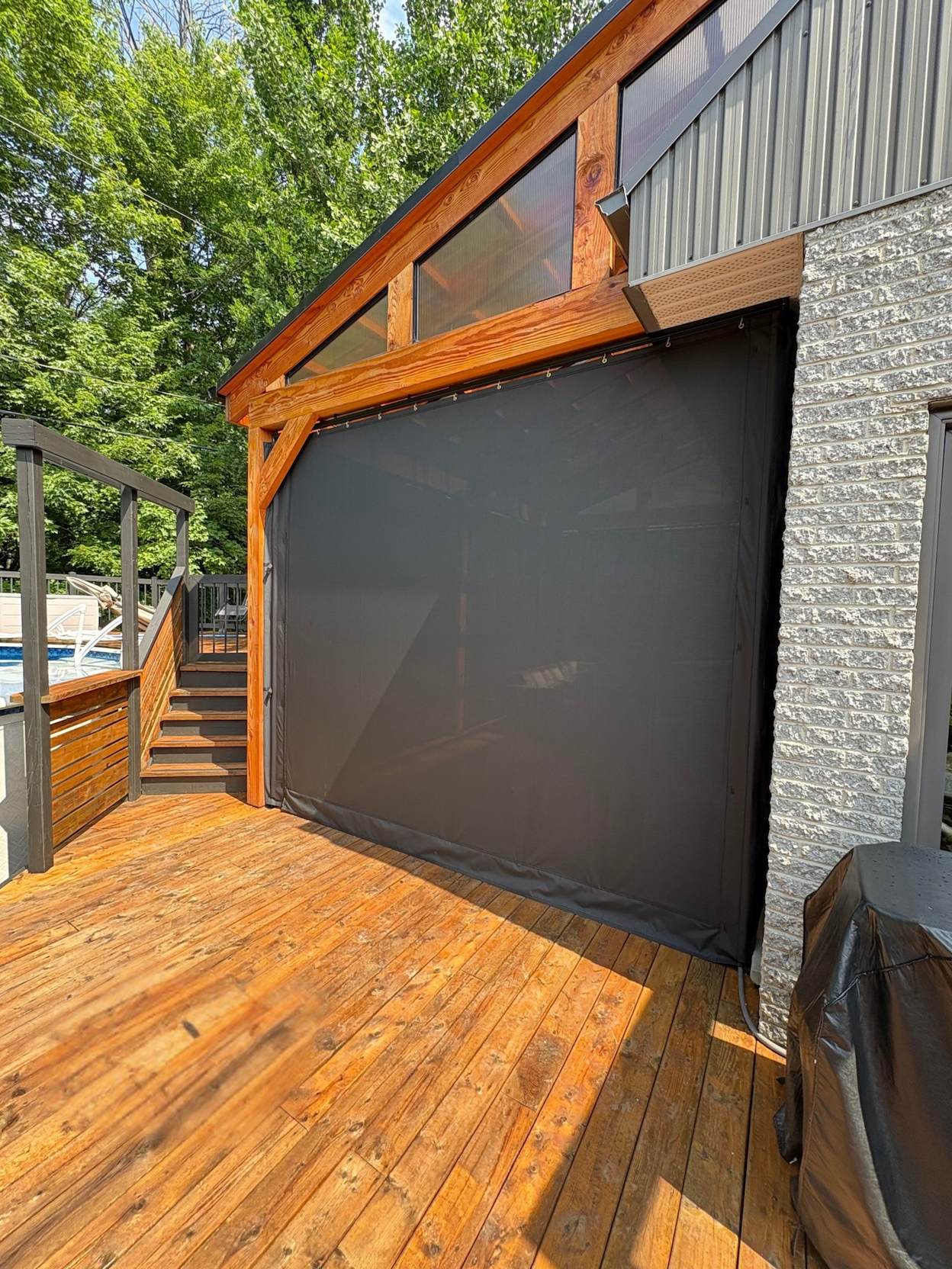 Rideaux extérieurs par Abris-Temps