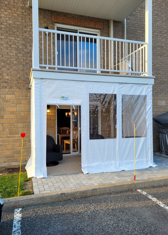 Contour de galerie - Commercial • Hiver