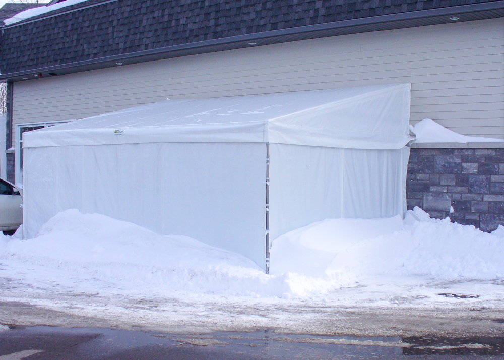 Auvent d'hiver - Commercial • Hiver