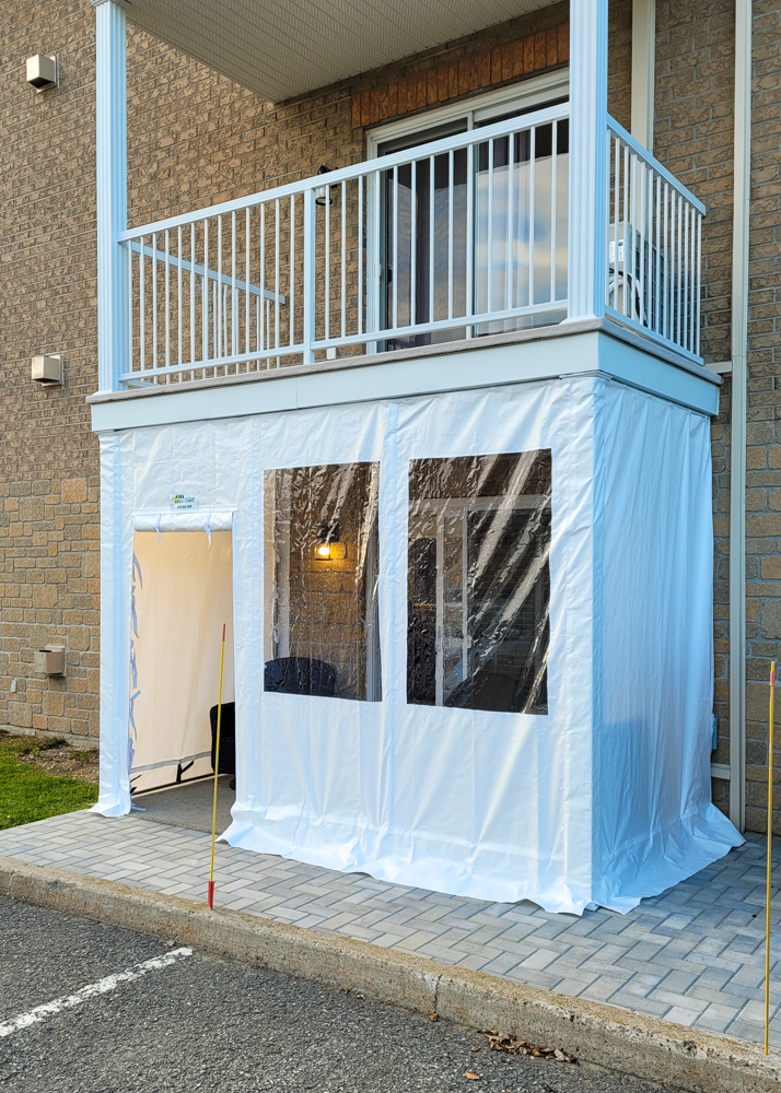 Contour de galerie - Commercial • Hiver