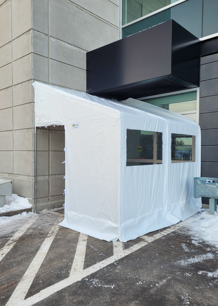 Portique institutionnel - Commercial • Hiver