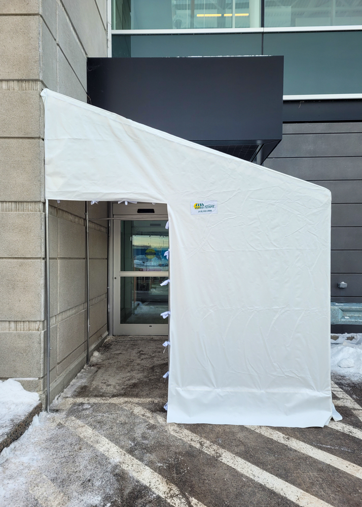 Portique institutionnel - Commercial • Hiver