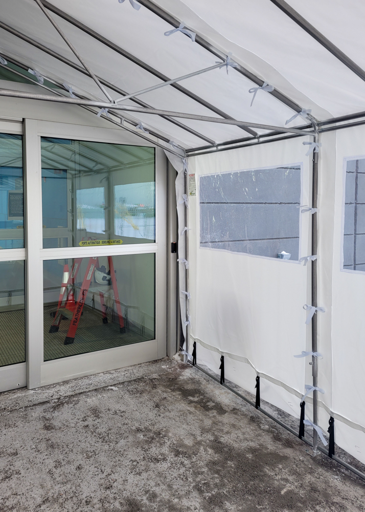 Portique - Commercial • Hiver