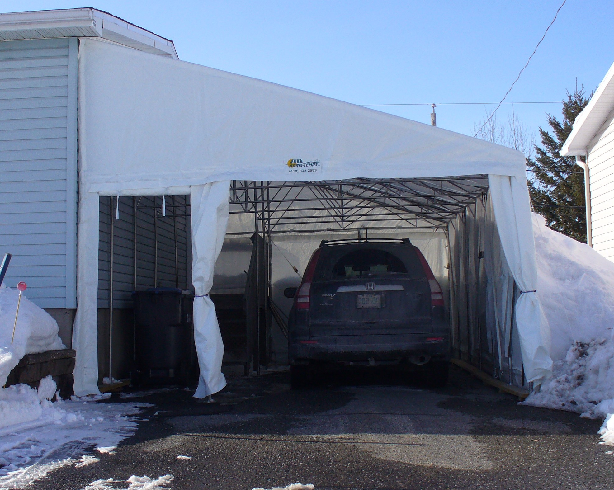 Garage appenti - Résidentiel • Hiver