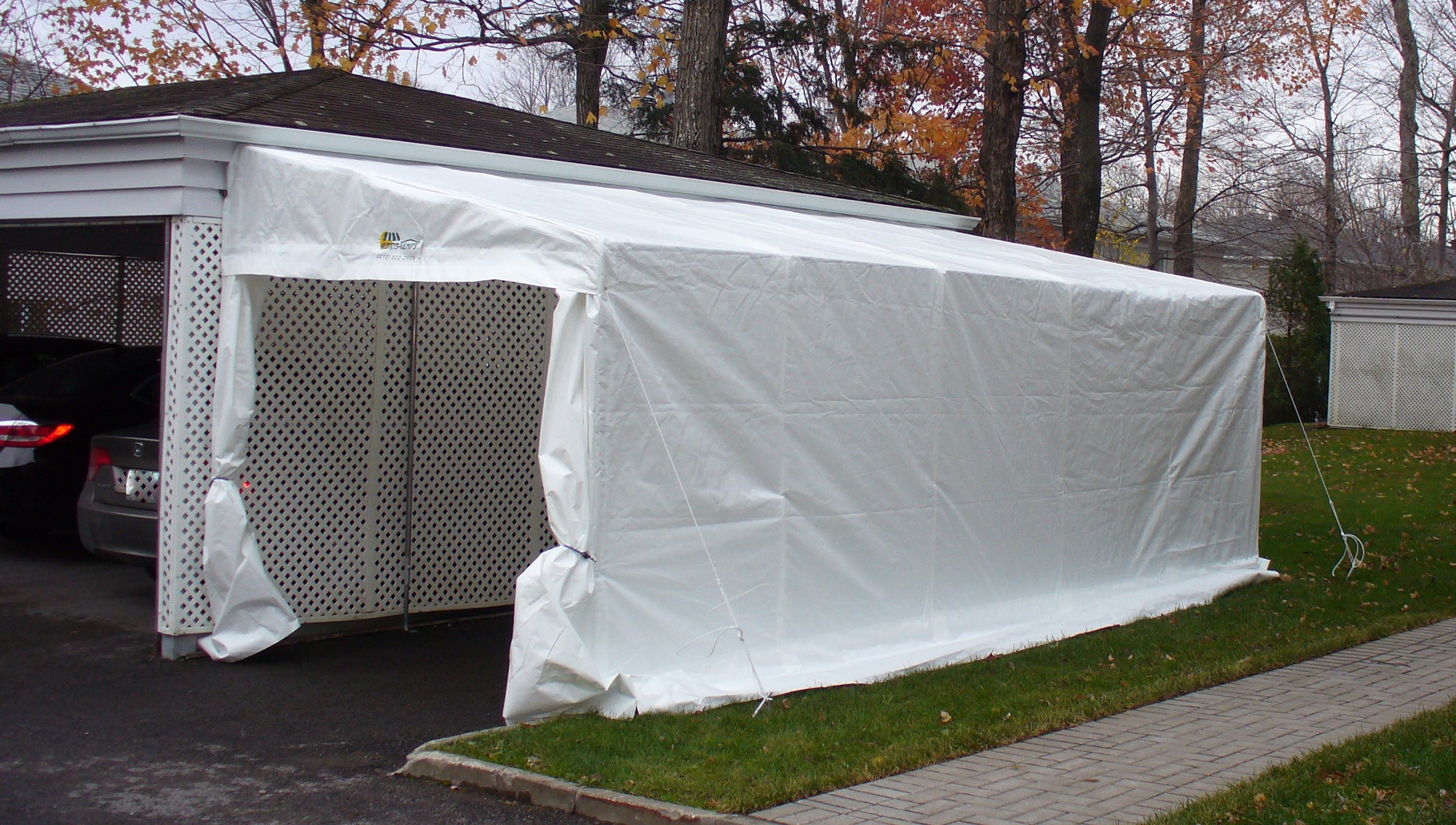 Garage appenti sur mesure (2) - Résidentiel • Hiver