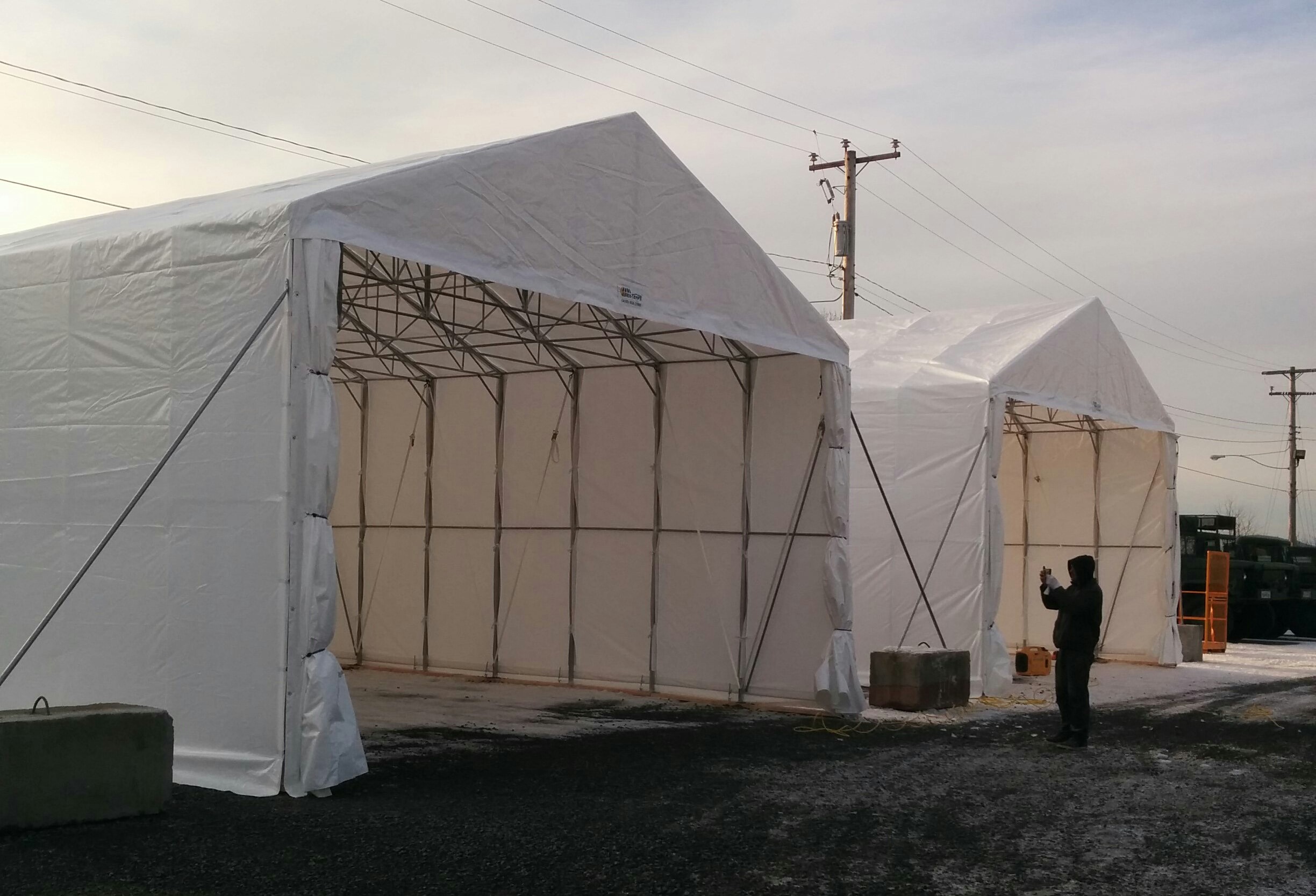 Garage pour la Base de Valcartier - Résidentiel • Hiver