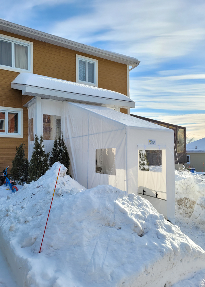 Portique - Résidentiel • Hiver